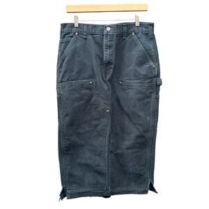 carhartt denim dress A.P.C. x Carhartt Aurelia Denim Dress Blue 40